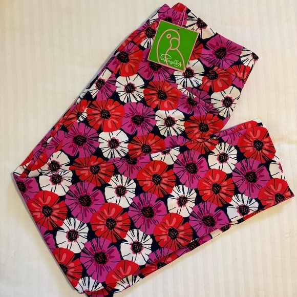 PAPPOGALLO “PRETTY IN PINK” PANTS NEW WITH TAGS - Picture 7 of 7